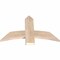 Ekena Millwork Bellingham Smooth Timber Gable Bracket, Douglas Fir, 36"W x 23"H x 1 1/2"D x 5 1/2"F, 15/12 Pitch GBW036X23X0206BEL00SDF - alternate 3